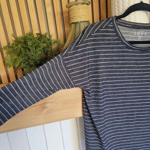 LOFT Striped Top - Picture 4 of 5